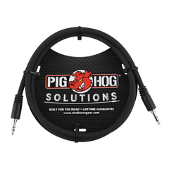 Pig Hog 3.5mm TRS to 3.5mm TRS 6ft