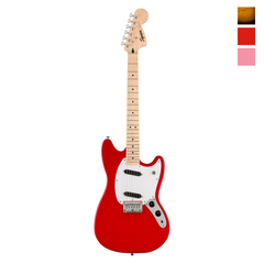 Squier Sonic Mustang 2 single coils in Torino Red