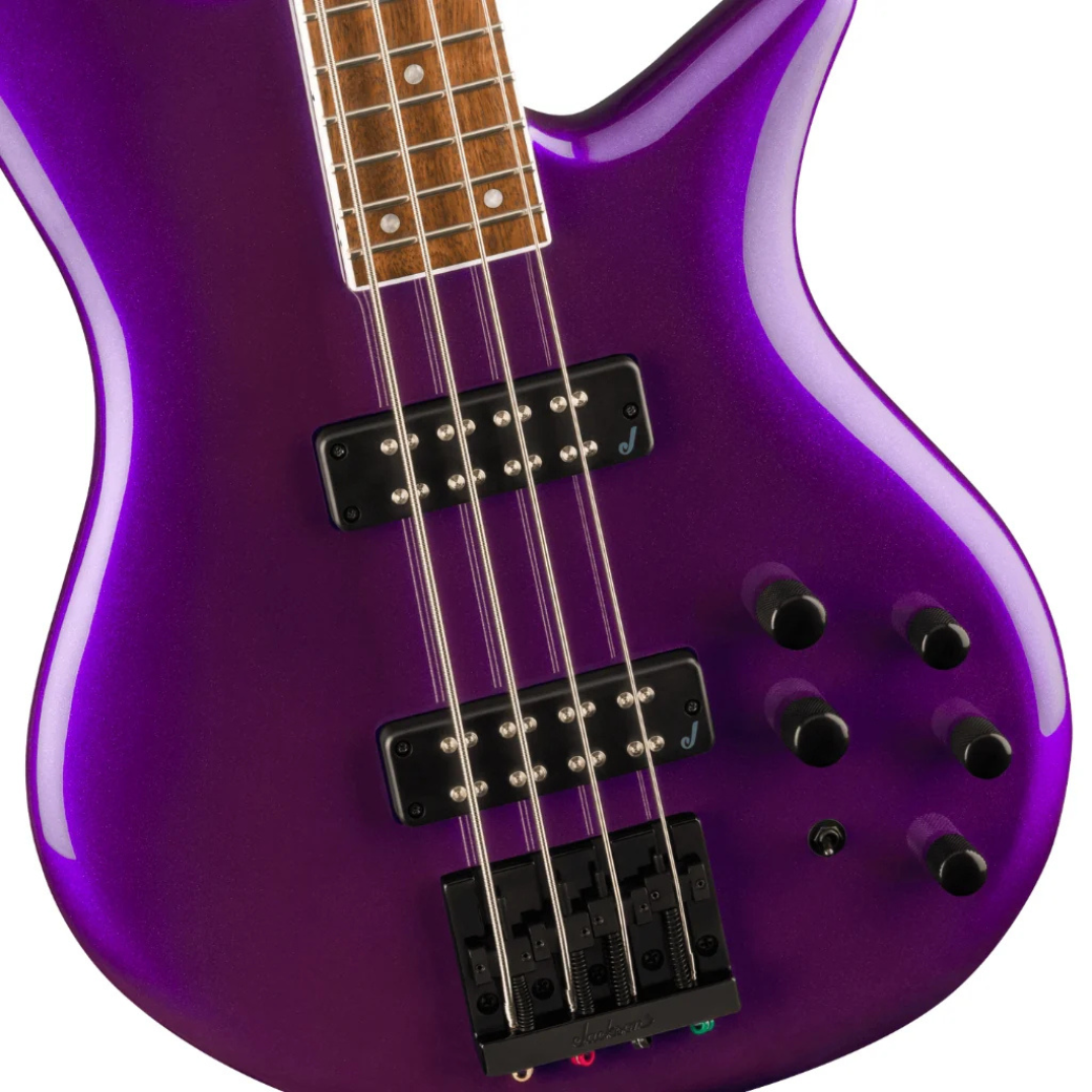 Jackson X Series Spectra Bass SBX IV Deep Purple Metallic