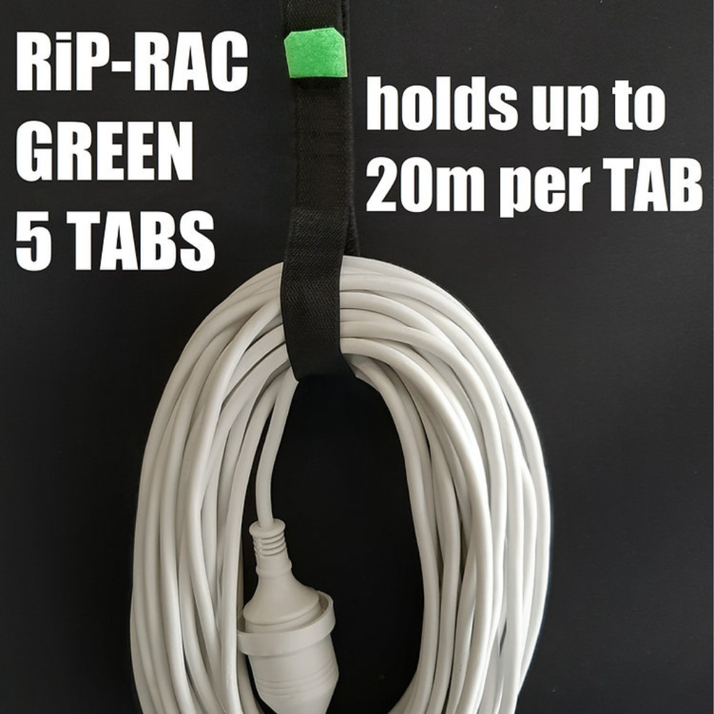 Rip Rack Channel Rip-Rac Lead Rack Green 5 Tab – Music Corner