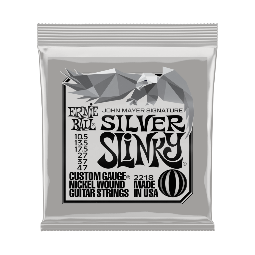 Ernie Ball John Mayer Silver Slinky Electric Strings 10.5-47