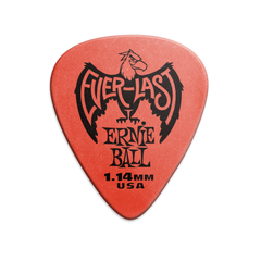 Ernie Ball Everlast Pick 12-Pack Red - 1.14mm