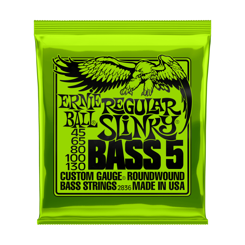 Ernie Ball Regular Slinky Electric Bass 5-String 45-130