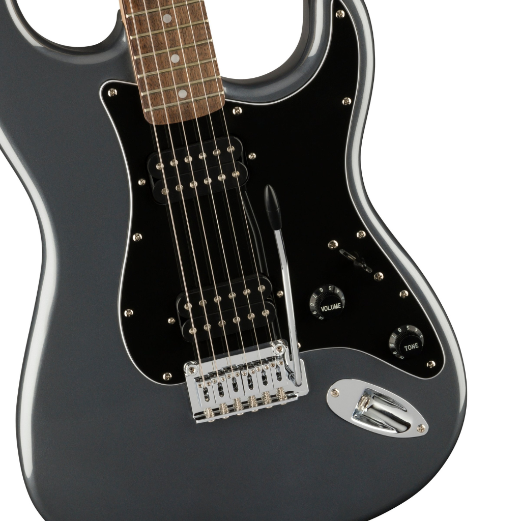 Squier Affinity Stratocaster HH Laurel Charcoal Frost Metallic