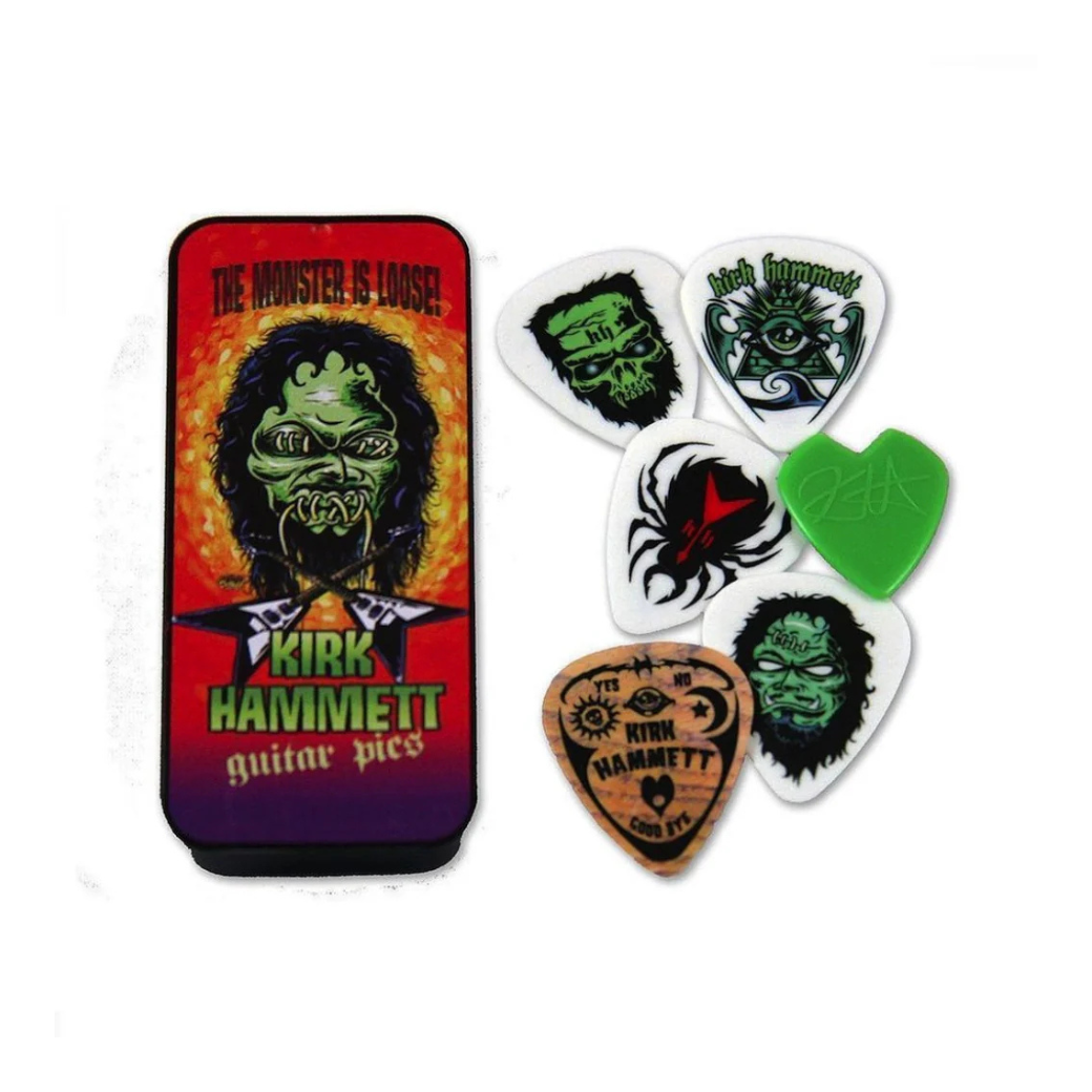 Jim Dunlop Kirk Hammett Signature Series Collector’s Pick Tin