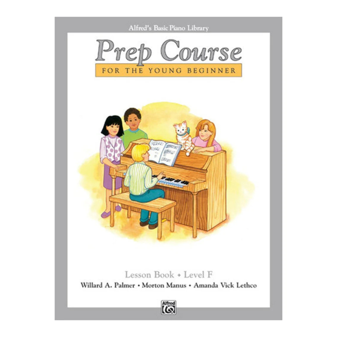 Alfred's Basic Piano Prep Course Lesson Book - Level F