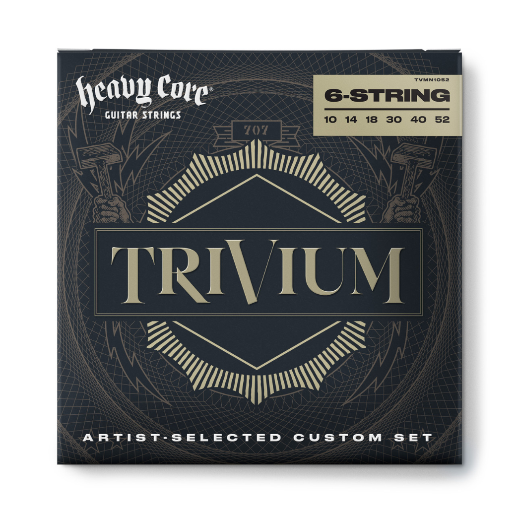 Dunlop Heavy Core Trivium 10-52 Electric Strings