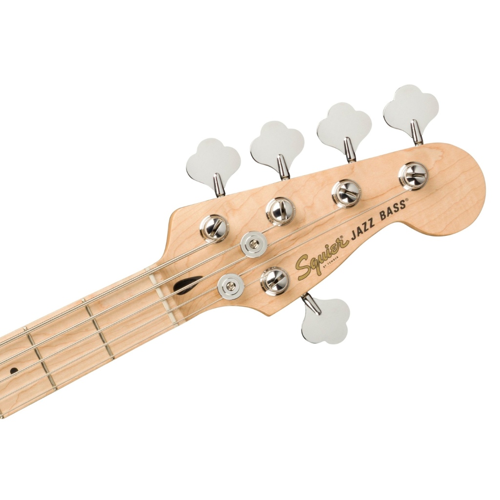 Squier Affinity Jazz Bass V Maple - Olympic White