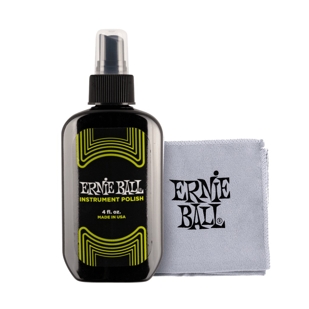 Ernie Ball Instrument Polish With Cloth