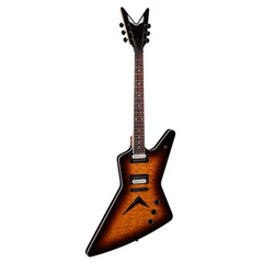 Dean ZX QMTBZ Quilted Maple Top In Trans Brazillia