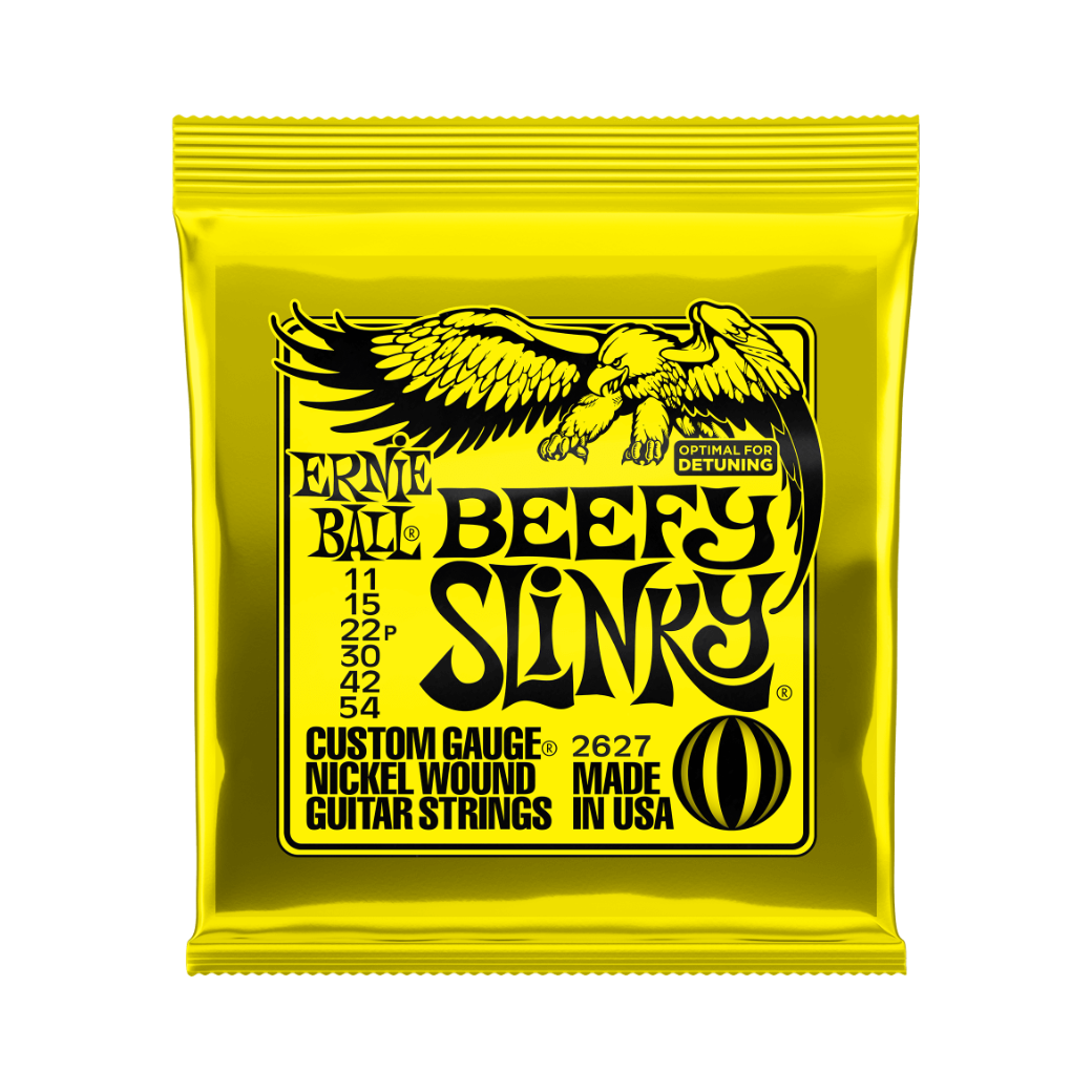 Ernie Ball Electric Guitar Strings 11-54 Beefy Slinky