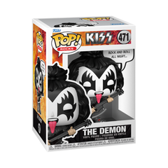 Funko POP KISS The Demon with Bubble 471