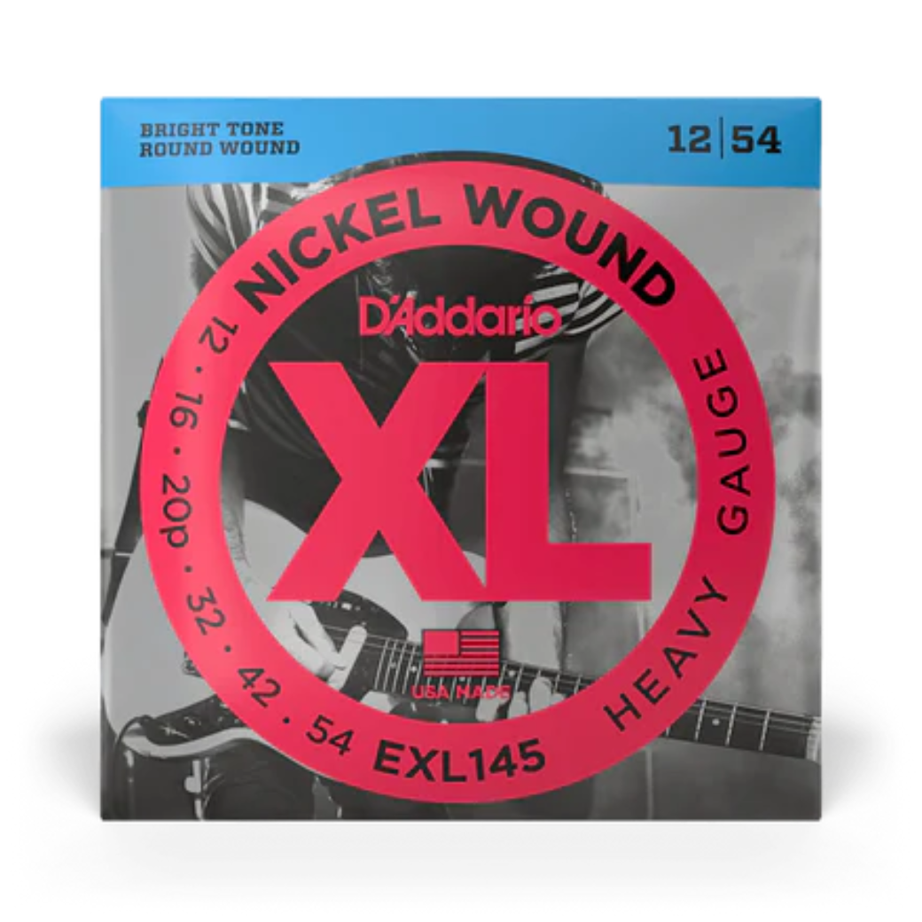D'Addario EXL145 Electric Guitar Strings Heavy - 12-54