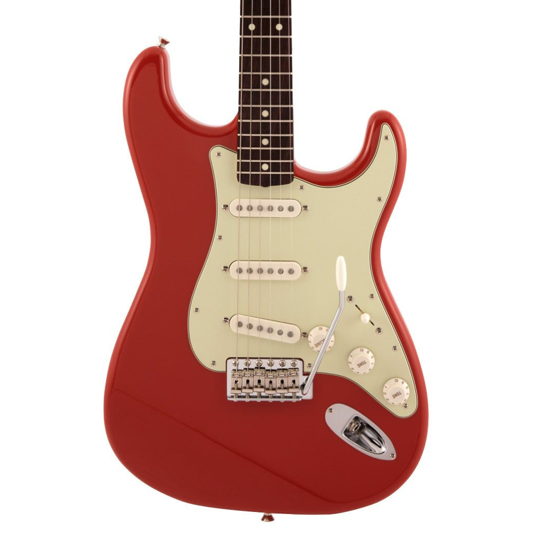 Made in Japan Traditional 60s Stratocaster Rosewood Fingerboard Fiesta Red