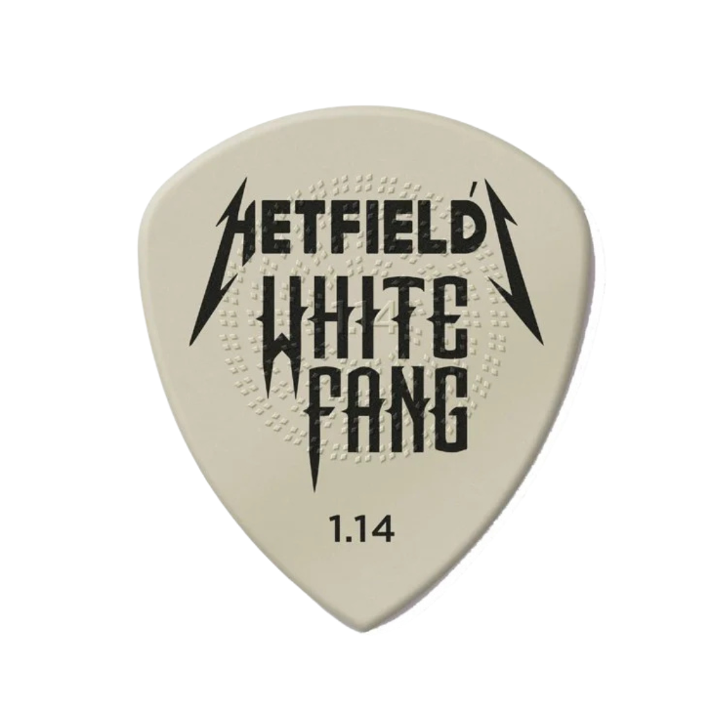 Dunlop Hetfield White Fang Custom Flow Pick - 1.14mm 6 Pack