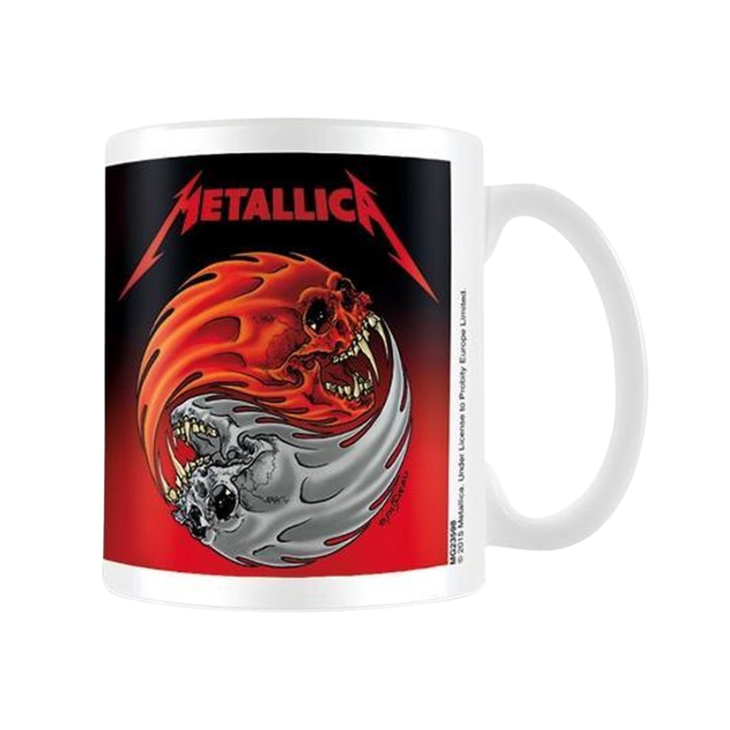 Metallica Yin and Yang Skulls Mug