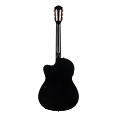Fender CN-140SCE Nylon Thinline Black with Case