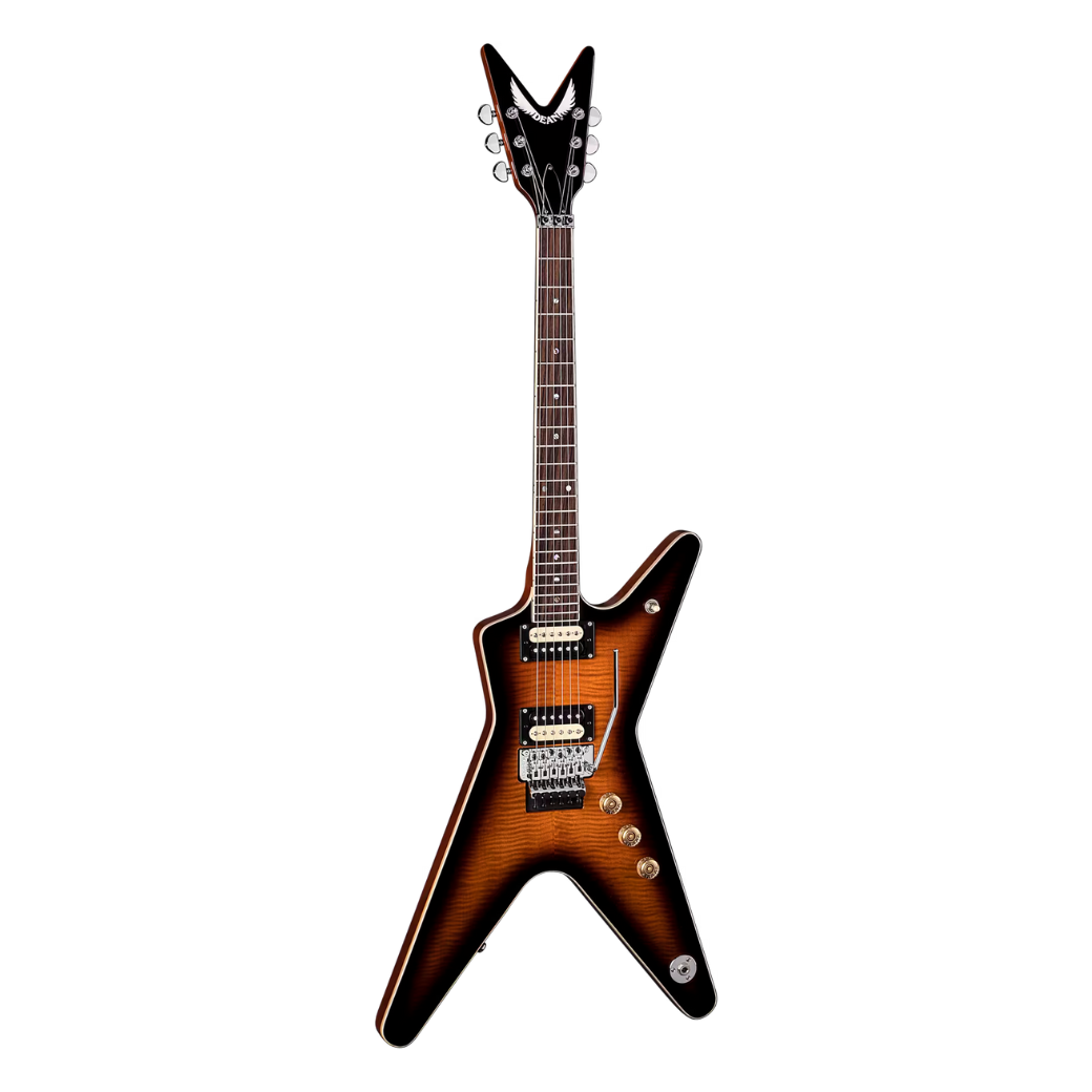 Dean ML 79 Floyd With Flame Maple Top In Trans Brazillia