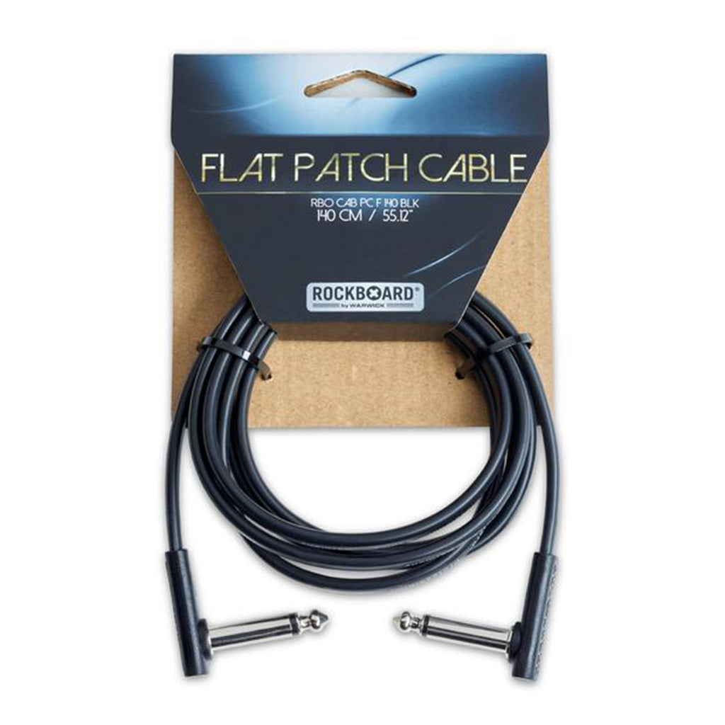 RockBoard Flat Patch Cable 140cm Black