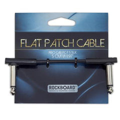 RockBoard Flat Patch Cable 5cm Black