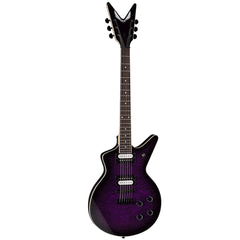 Dean Cadillac X With Quilted Maple Top In Trans Purple Burst