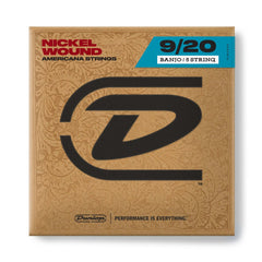 Dunlop Banjo 5 String Set 09-20 Nickel Wound