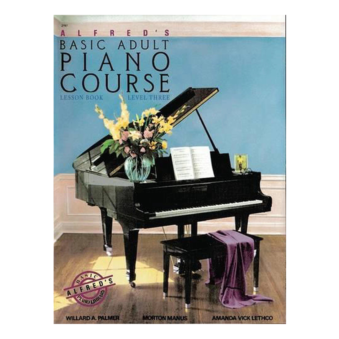 Alfred's Basic Adult Piano Course Lesson Book 3