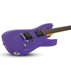 Schecter C-6 Deluxe Satin Dark Purple