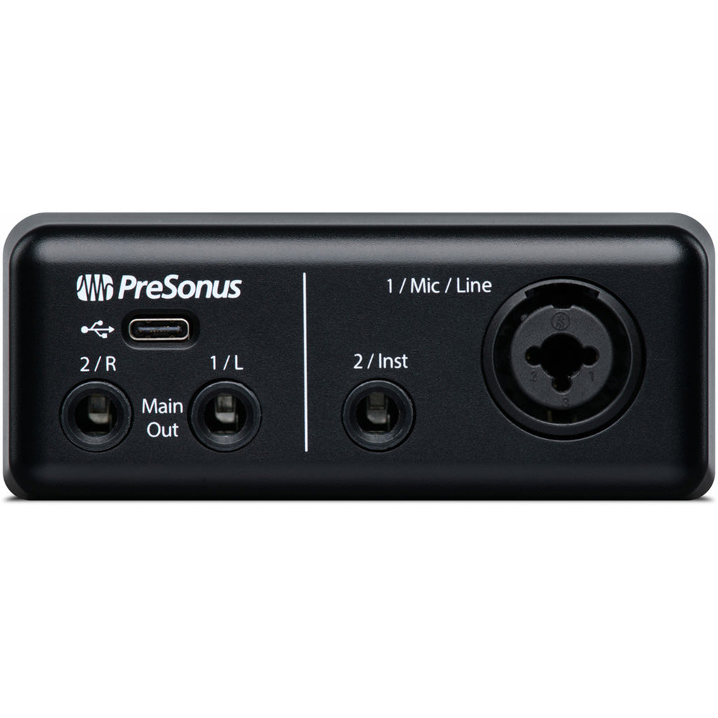 Presonus Audiobox Go Audio Interface In Black