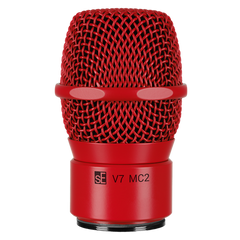 sE V7 MC2 Supercardioid Dynamic Microphone Capsule for Shure Wireless Systems - Red