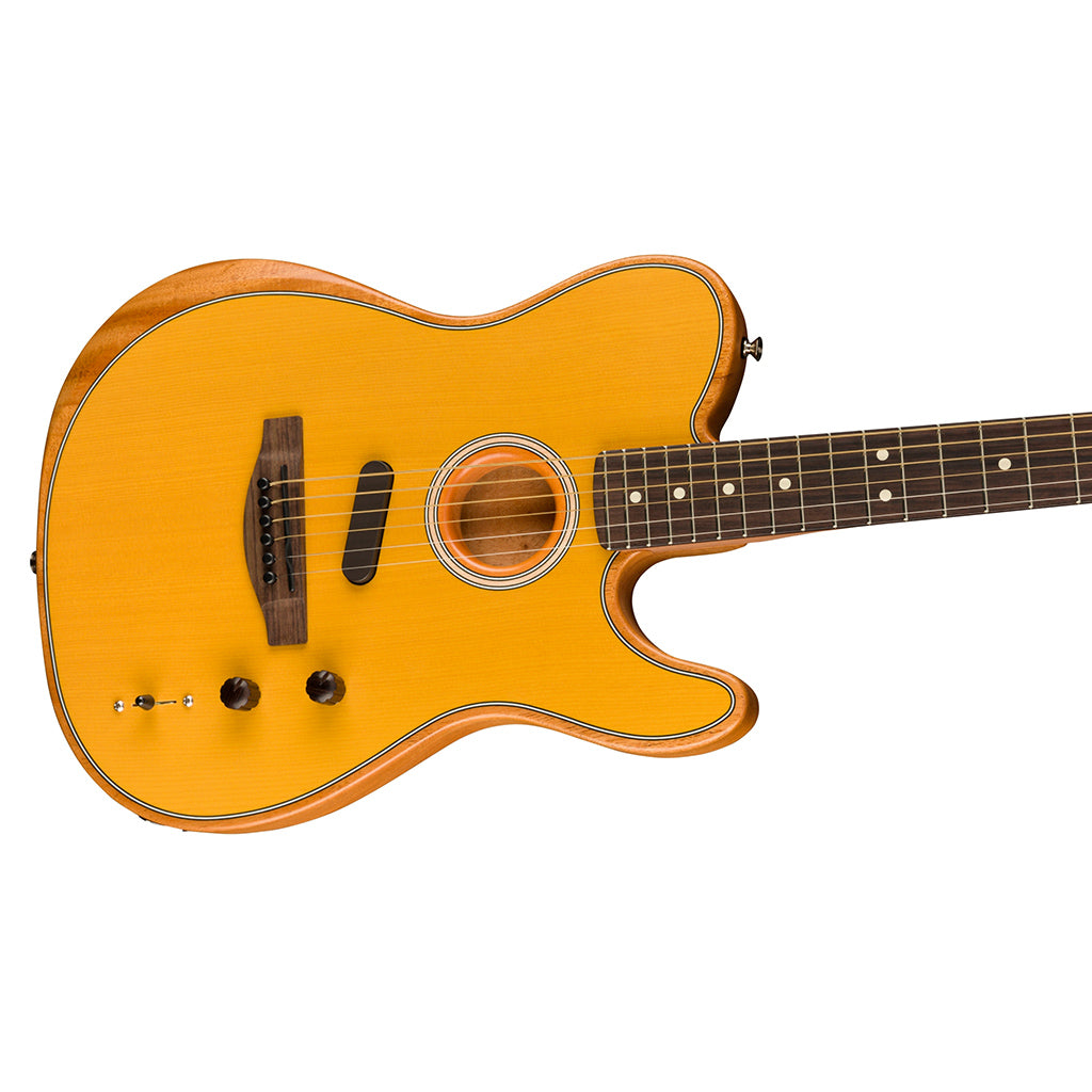 Fender Acoustasonic Player Telecaster in Butterscotch Blonde