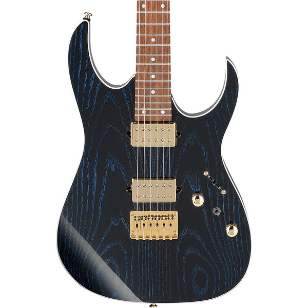 ギター Ibanez RG421 HPAH Ibanez RG421HPAH Electric Guitar - Blue Wave Black | Long