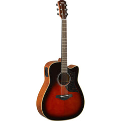 Yamaha A1M Dreadnought Acoustic Guitar in Tobacco Brown Sunburst