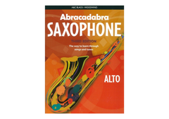 Abracadabra Alto Saxophone Lesson Book