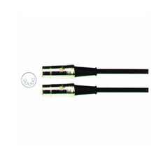 Carson MIDI Cable (Chrome Plugs 6mm): 3 Foot/0.91m