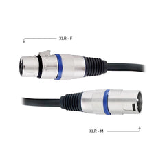 Carson Microphone Cable (Female XLR to Male XLR): Multiple Lengths