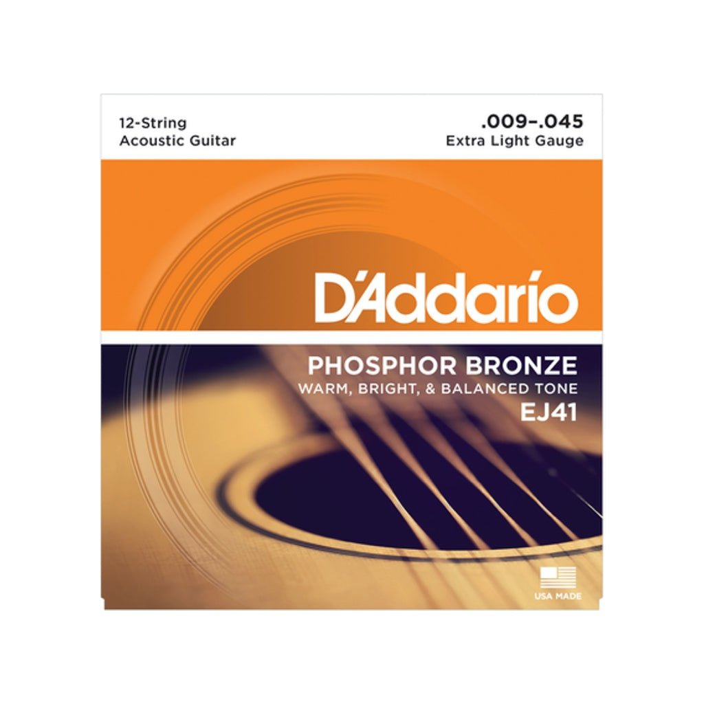D'Addario 12-String Phosphor Bronze String Sets