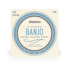 D'Addario Nickel Wound Banjo String Set