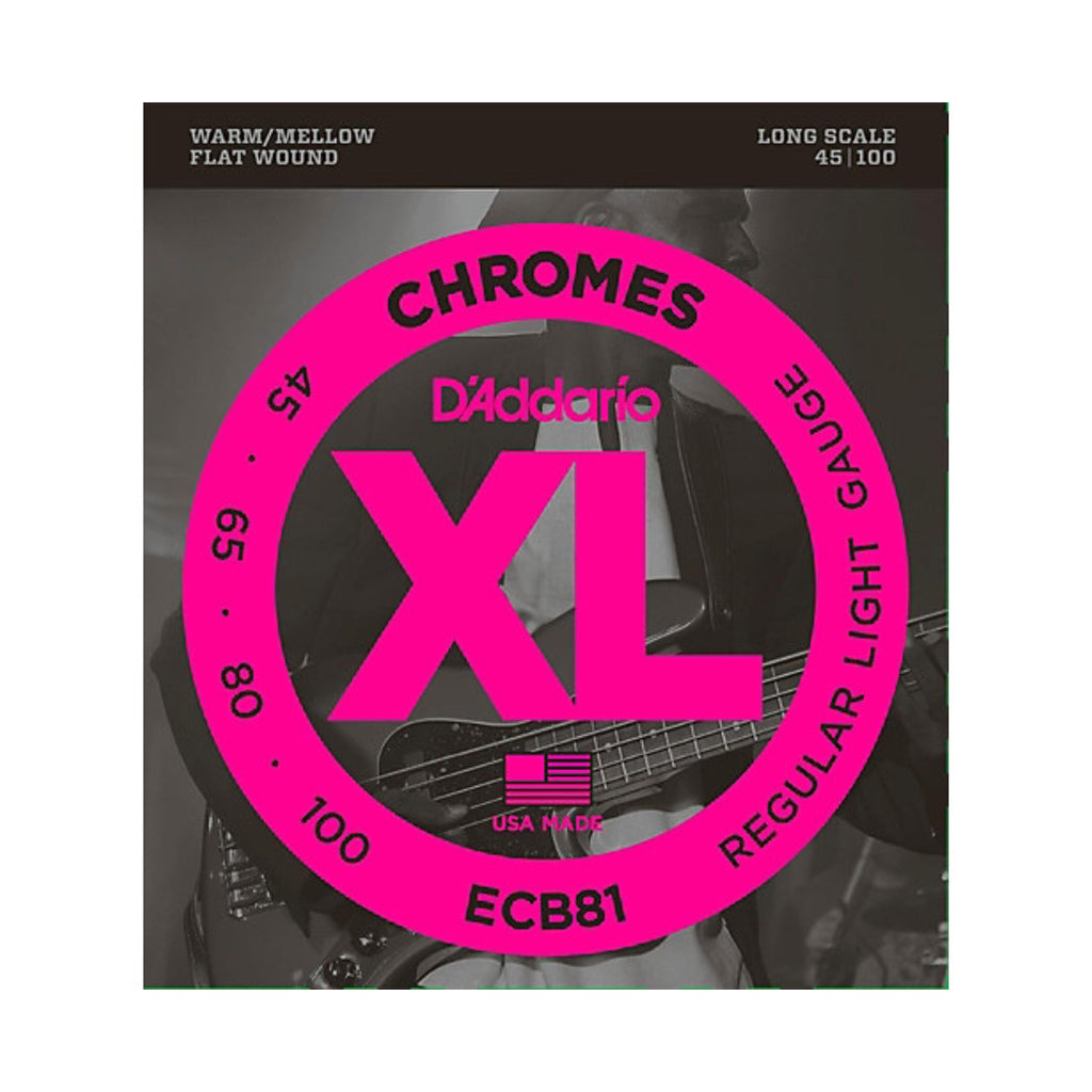 D'Addario XL Chrome Bass String Sets