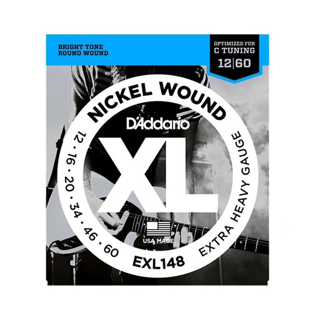D'Addario XL Nickel Wound Electric Guitar Strings: Extra Super Light 8-38 - Music Corner North