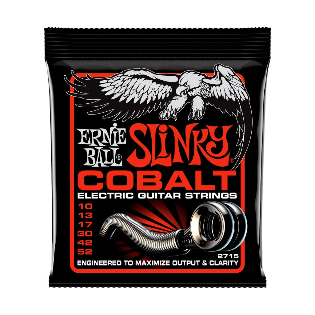 Ernie Ball Slinky Cobalt 6-String Electric Guitar String Sets: Regular Slinky 10-46 - Music Corner North
