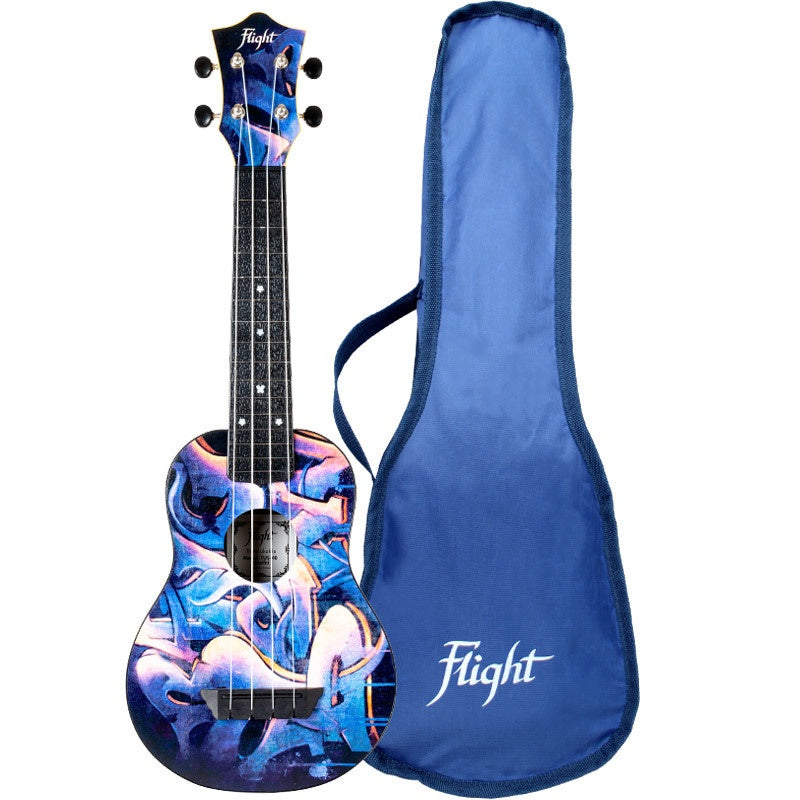 Flight ABS Travel Ukulele 40 Series with Bag: Multiple Colours