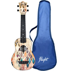 Flight ABS Travel Ukulele 40 Series with Bag: Multiple Colours