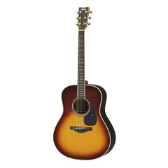 Yamaha LL6 ARE Jumbo Acoustic Guitar in Brown Sunburst