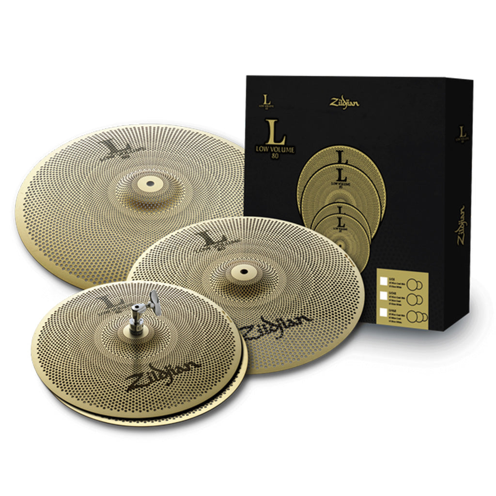 Zildjian L80 Series Low Volume Cymbal Box Set
