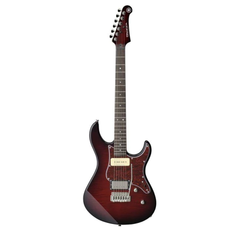 Yamaha Pacifica PAC611V Electric Guitar in Dark Red Burst