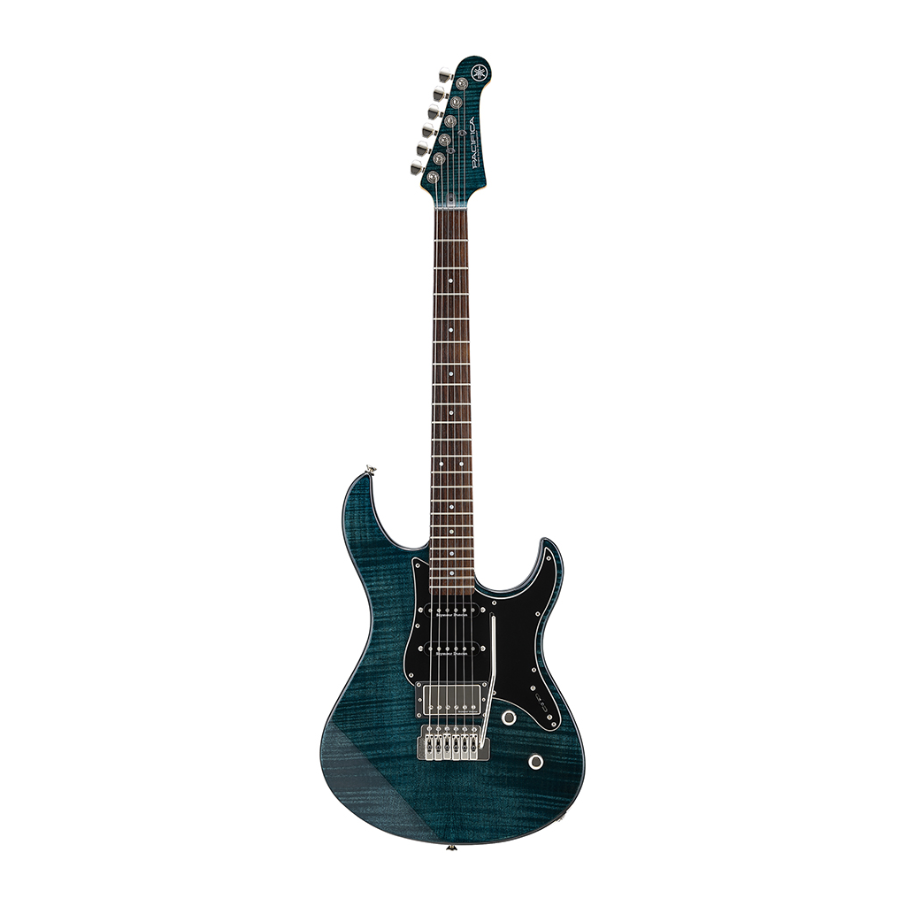 Yamaha Pacifica PAC612VII Electric Guitar in Flamed Maple Indigo Blue