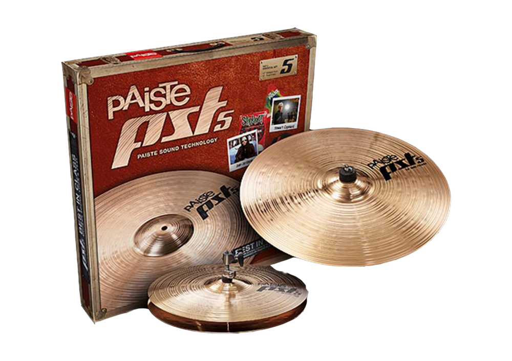 Paiste PST5 Essential Cymbals Set: 14" Medium Hats, 18" Ride/Crash