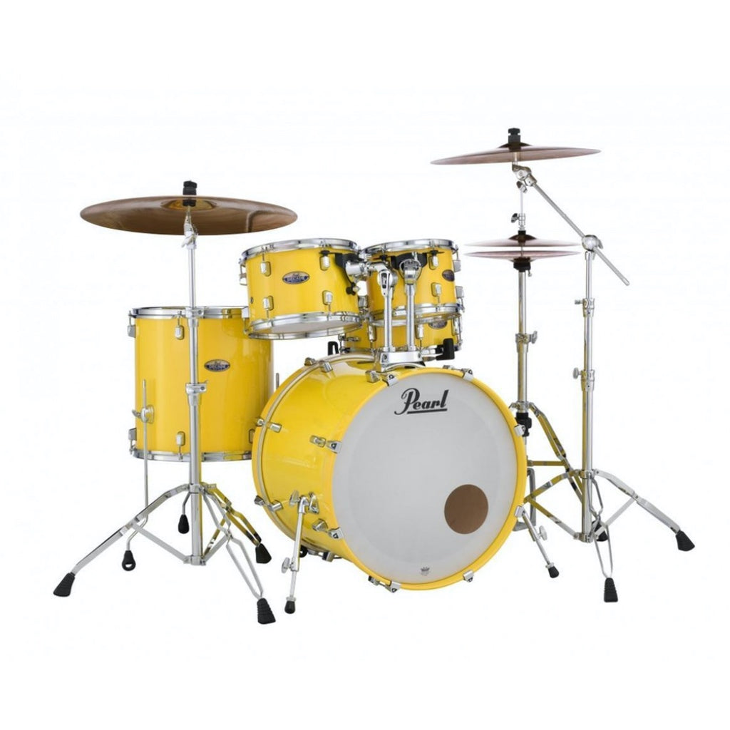 Pearl Decade Maple 5-Piece Fusion 22" Drum Kit Solid Yellow