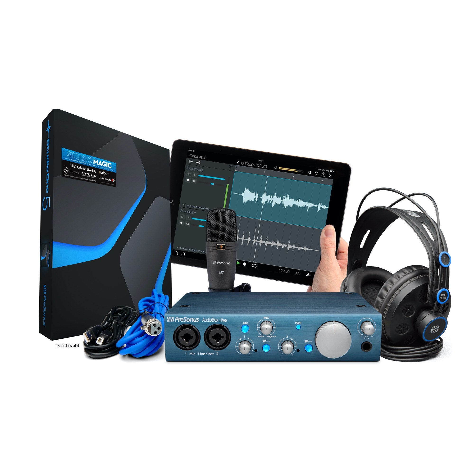 Presonus AudioBox iTwo Studio Complete Recording Kit